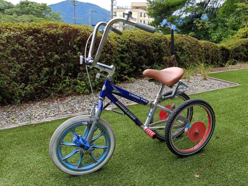 本物の競技用三輪車